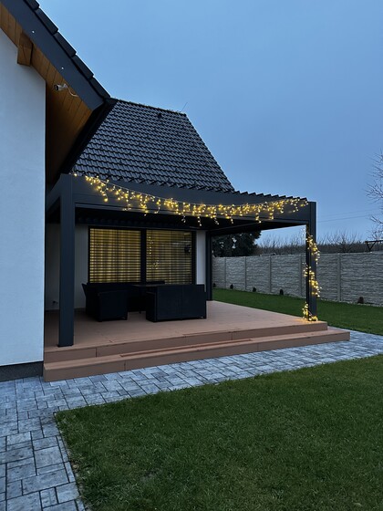 Bioklimatická pergola Turnov