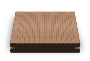  WPC doska teak s textúrou a drážkami